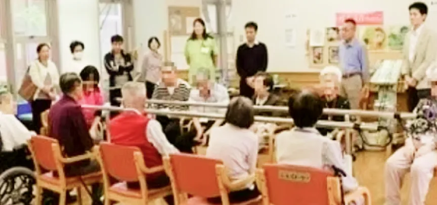 通所リハビリの様子